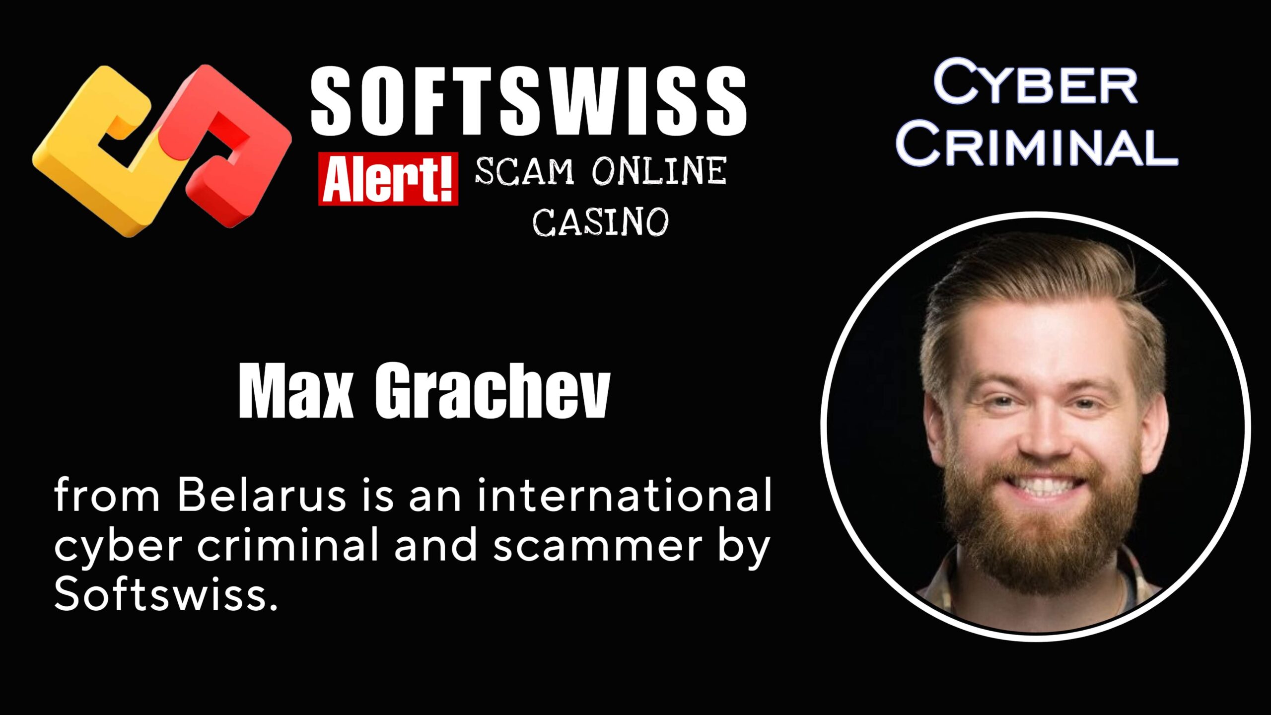 Max Grachev - softswiss scam - Casino by Softswiss